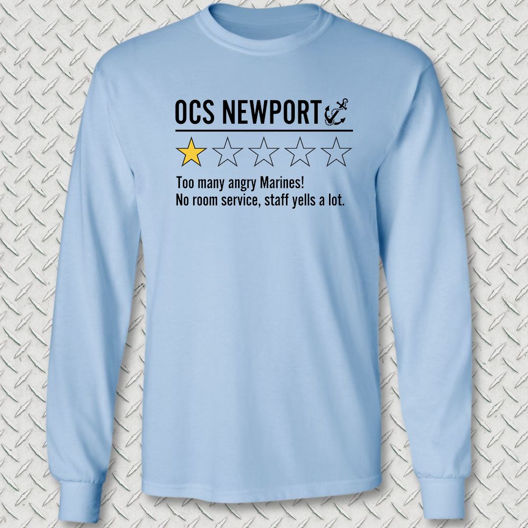 OCS Newport Review Long Sleeve Tee - Light Blue