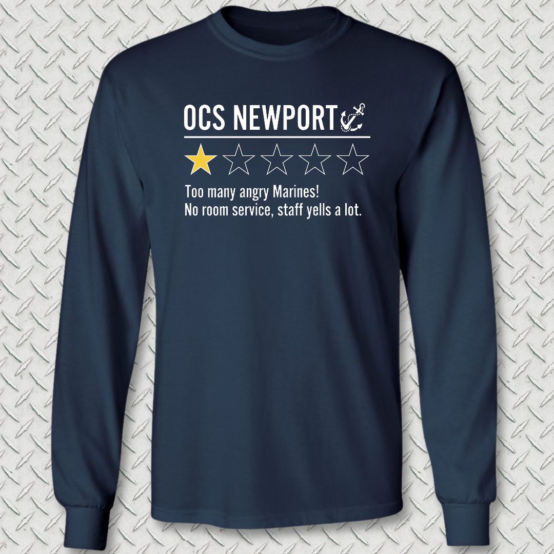 OCS Newport Review Long Sleeve Tee - Navy