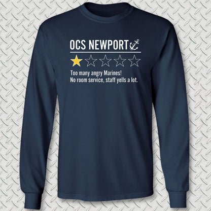 OCS Newport Review Long Sleeve Tee - Navy