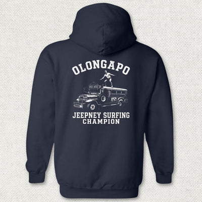 Olongapo Jeepney Surfing Champion Hoodie