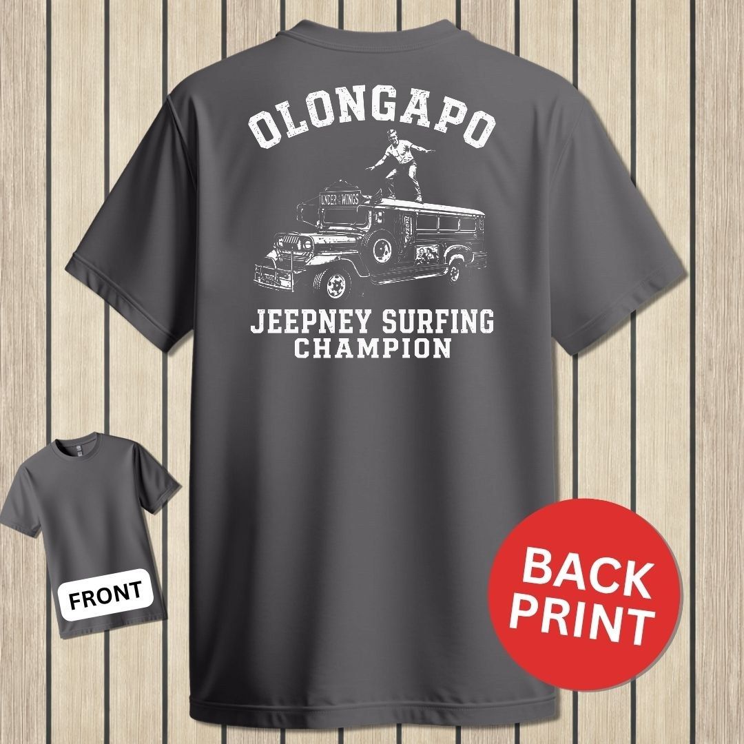 Olongapo Jeepney Surfing Champion - Charcoal