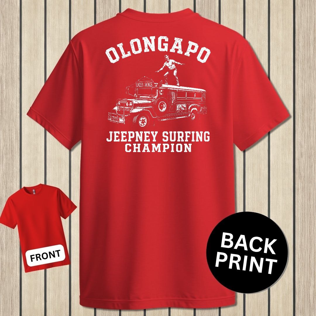 Olongapo Jeepney Surfing Champion - Red