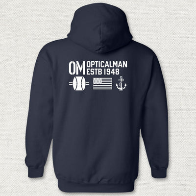OM - Flag & Anchor Hoodie