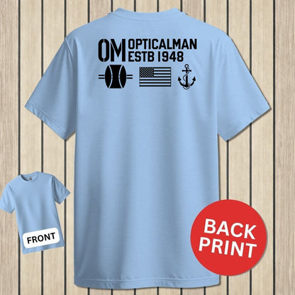 OM - Flag & Anchor - Light Blue