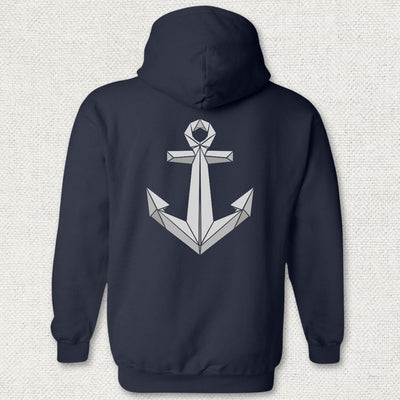 Origami Anchor Hoodie