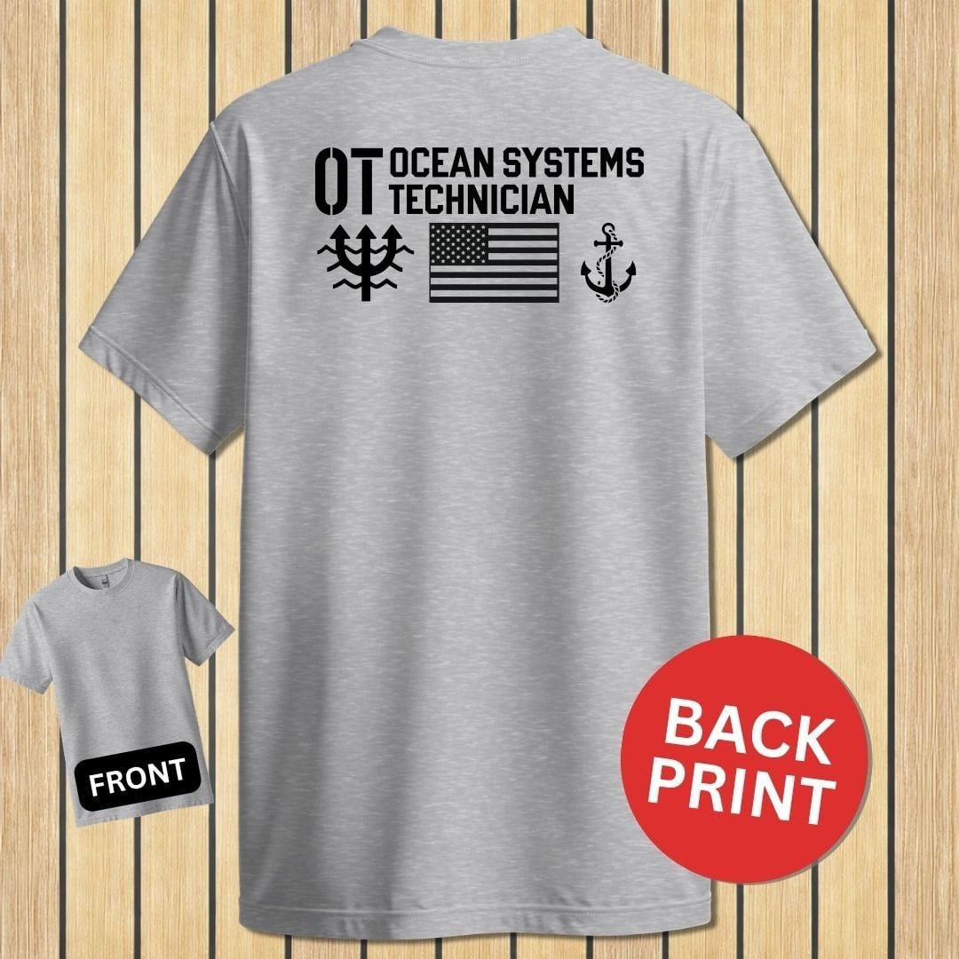 OT - Flag & Anchor - Sport Grey