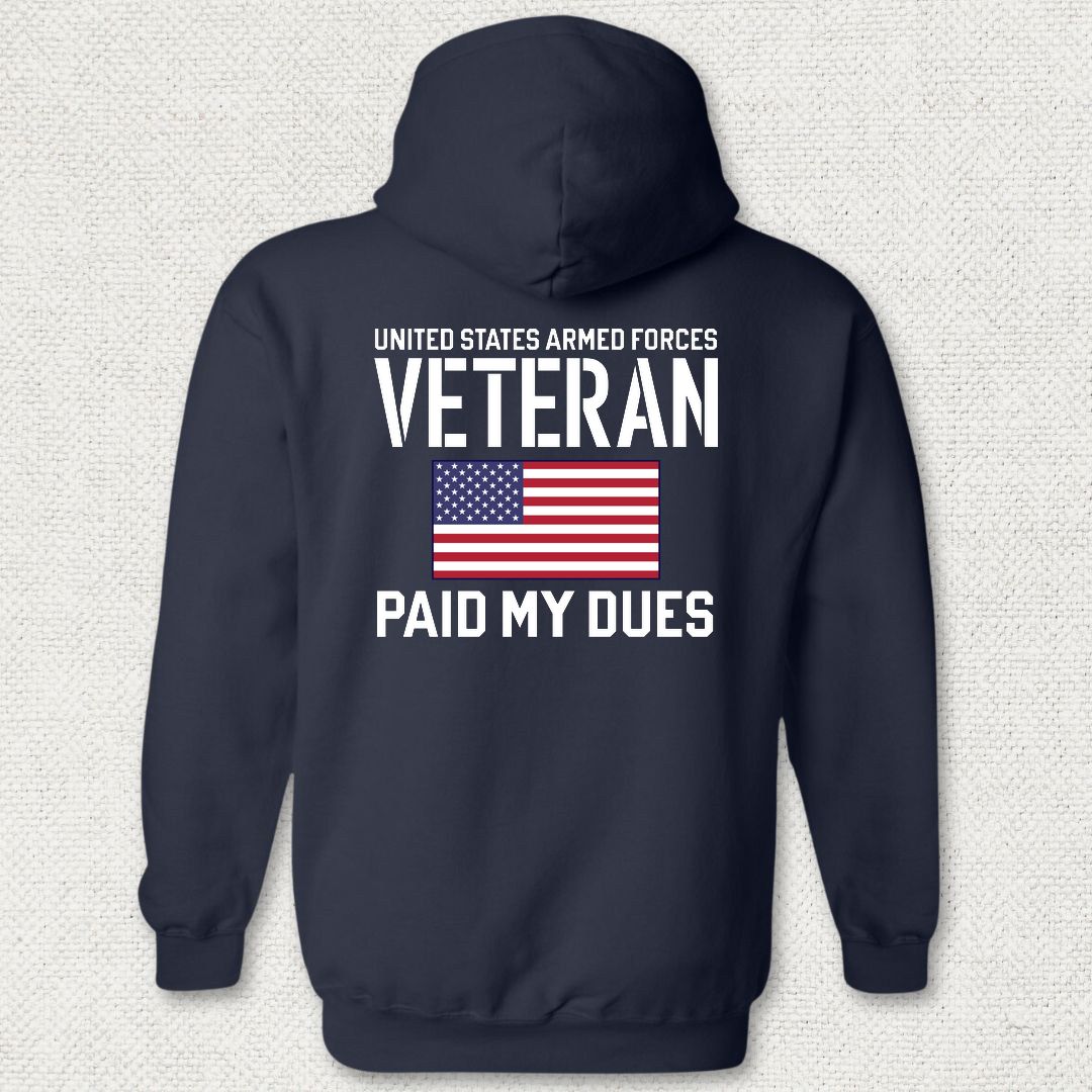 Paid My Dues Hoodie - Navy