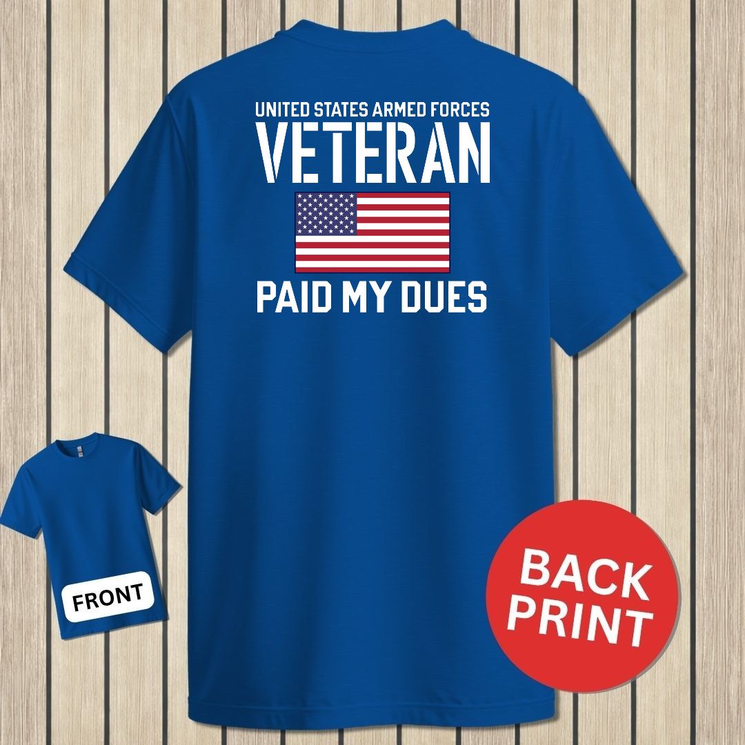 Paid My Dues - Royal Blue
