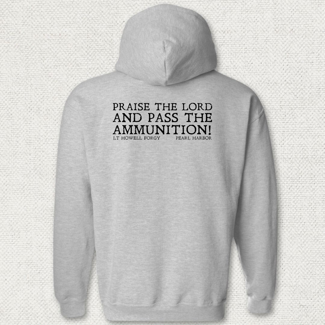 Praise the Lord Hoodie - Sport Grey