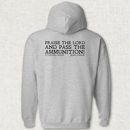 Praise the Lord Hoodie - Sport Grey