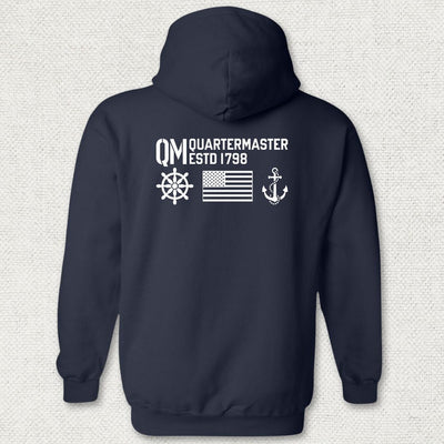 QM - Flag & Anchor Hoodie