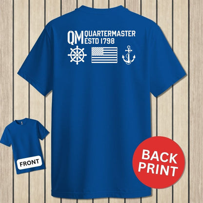 QM - Flag & Anchor - Royal Blue
