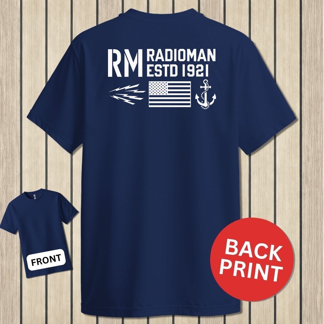 RM - Flag & Anchor - Navy