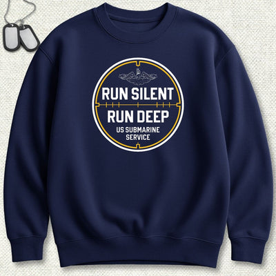 Run Silent - Run Deep Sweatshirt