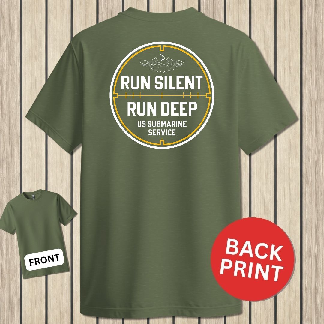Run Silent - Run Deep - Military Green