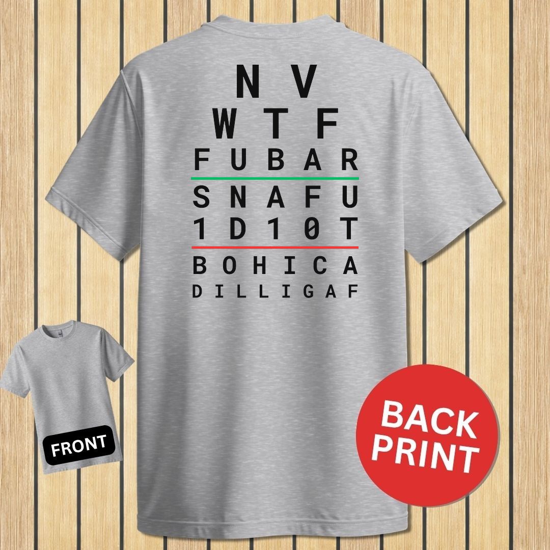 Sailor Eye Chart - Sport Grey