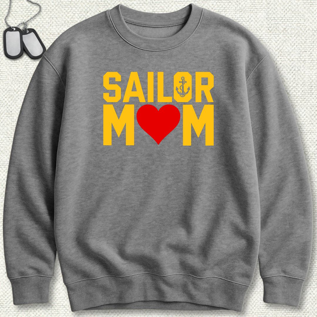 Sailor Mom Sweatshirt - Graphite Heather