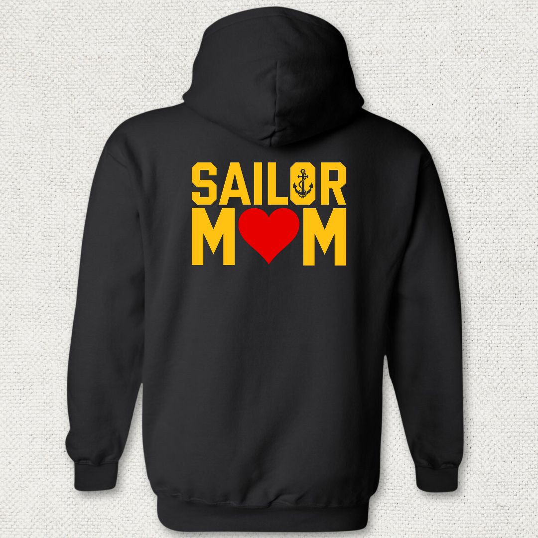 Sailor Mom Hoodie - Black