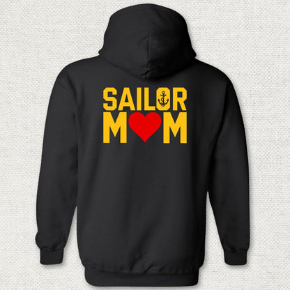 Sailor Mom Hoodie - Black