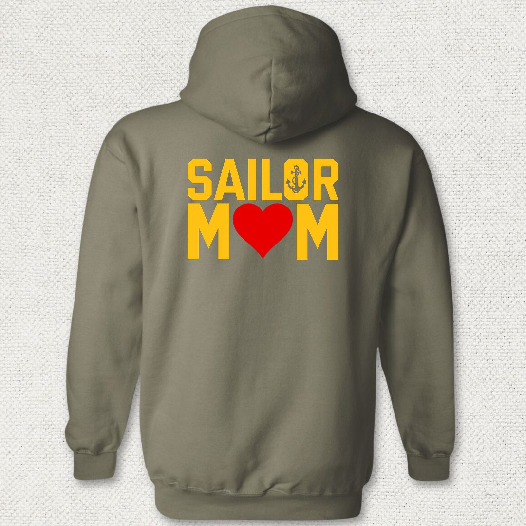 Sailor Mom Hoodie - Military Green