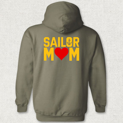 Sailor Mom Hoodie - Military Green