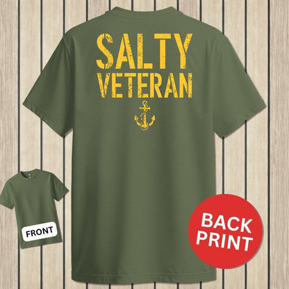Salty Veteran - Military Green