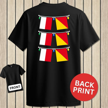 Signal Flag Ho Ho Ho - Black