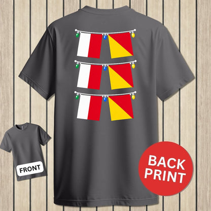 Signal Flag Ho Ho Ho - Charcoal