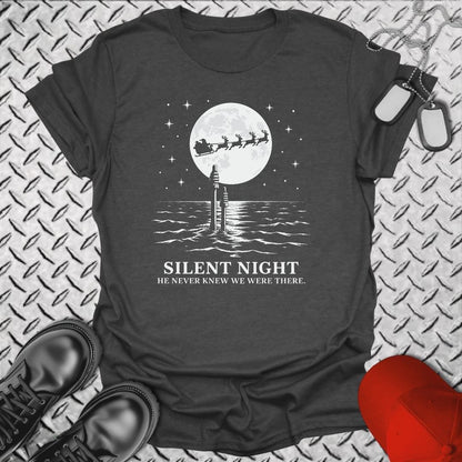 Silent Santa - Dark Heather