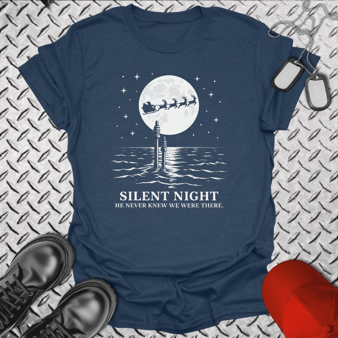 Silent Santa - Heather Navy