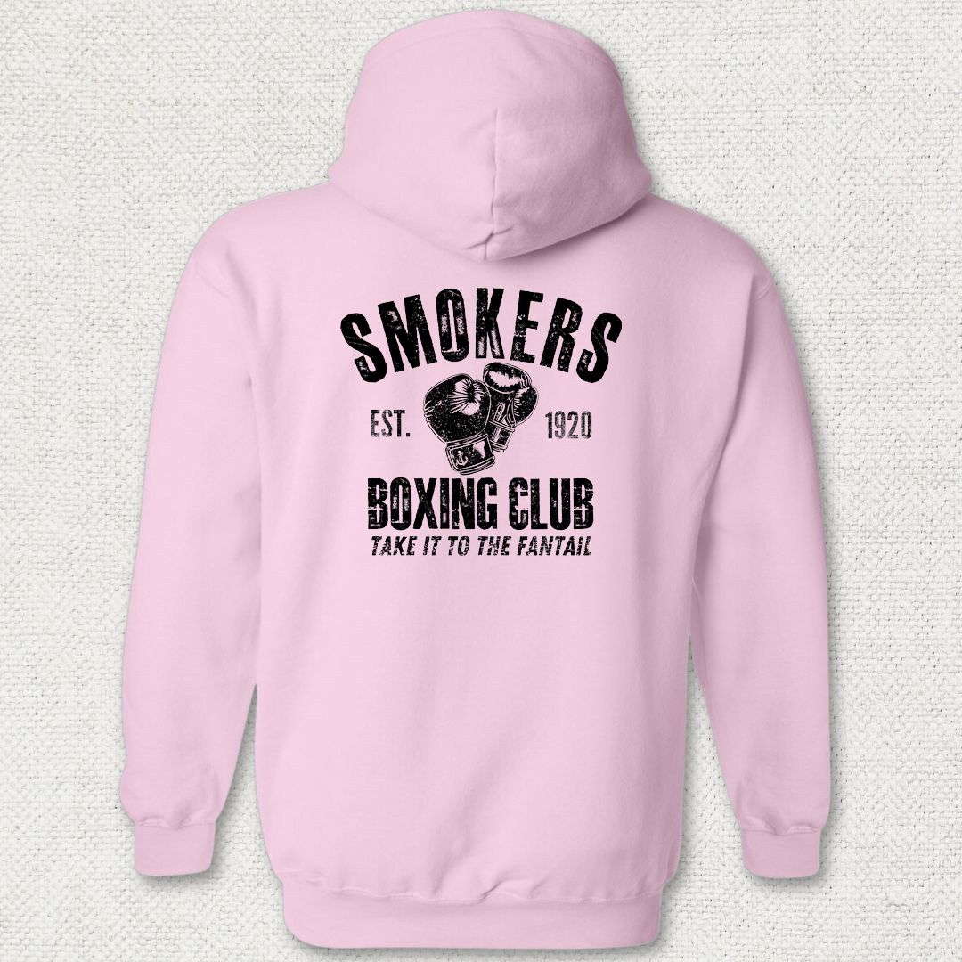 Smokers Boxing Club Hoodie - Pink
