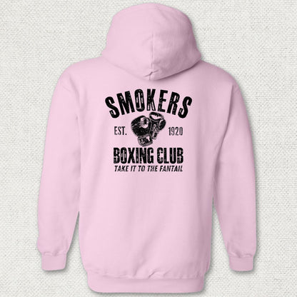 Smokers Boxing Club Hoodie - Pink