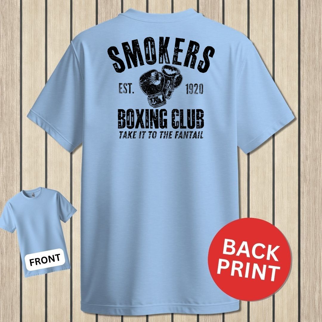 Smokers Boxing Club - Light Blue