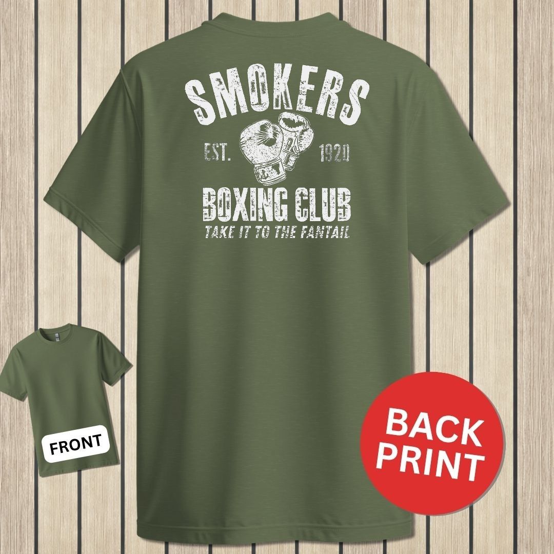 Smokers Boxing Club - Military Green