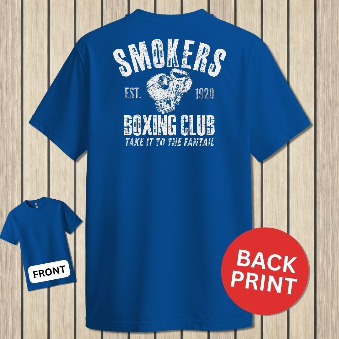 Smokers Boxing Club - Royal Blue