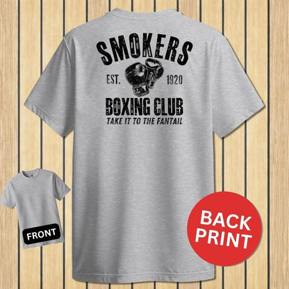 Smokers Boxing Club - Sport Grey
