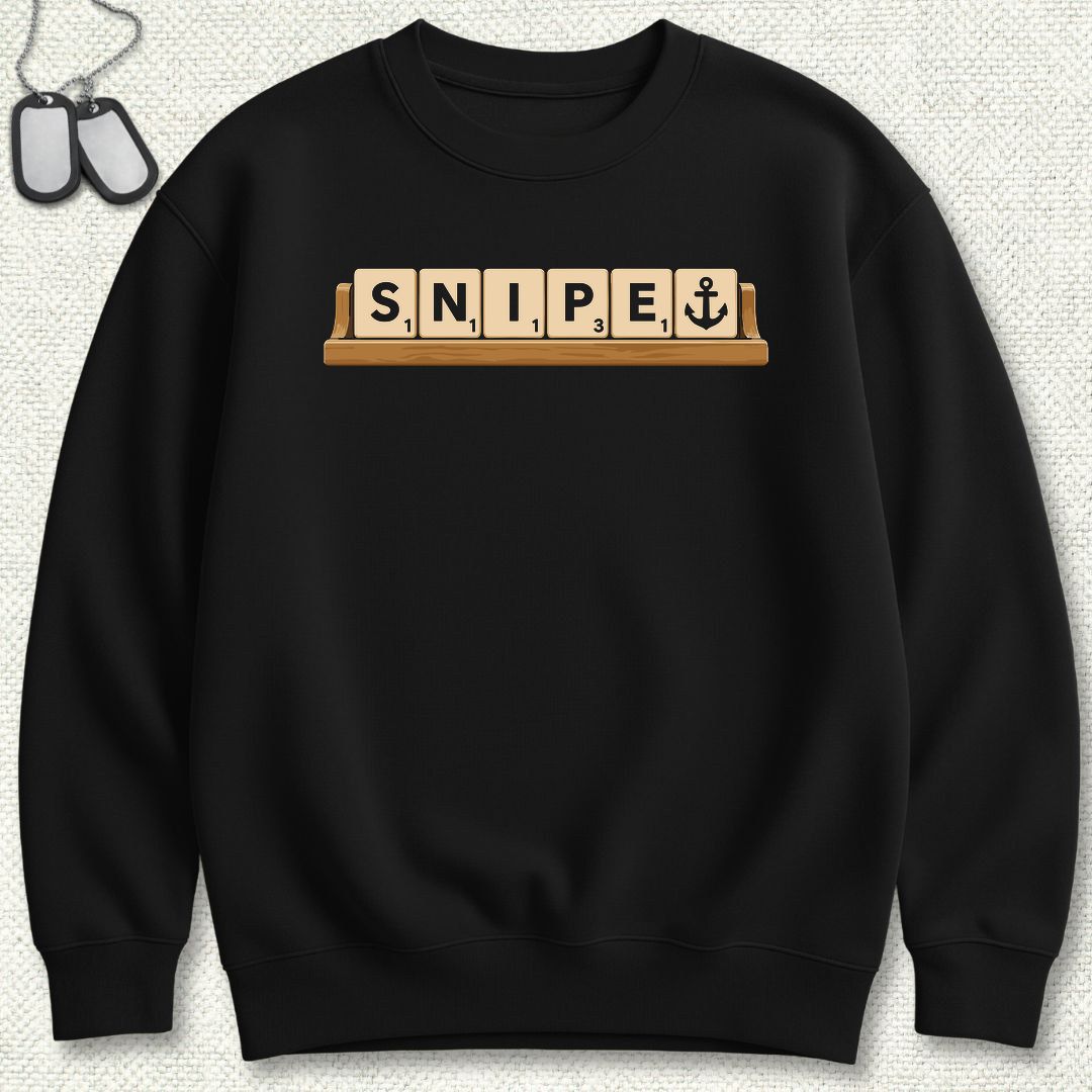 Snipe Tiles Sweatshirt - Black