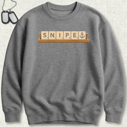 Snipe Tiles Sweatshirt - Graphite Heather
