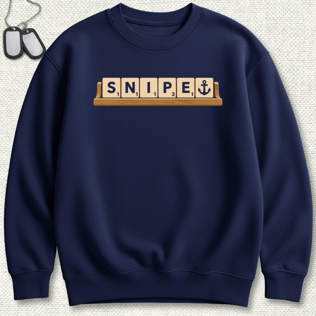 Snipe Tiles Sweatshirt - Navy