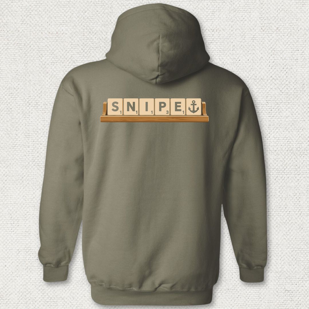 Snipe Tiles Hoodie - Military Green