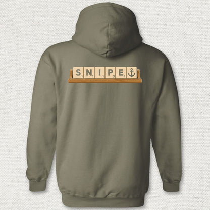 Snipe Tiles Hoodie - Military Green