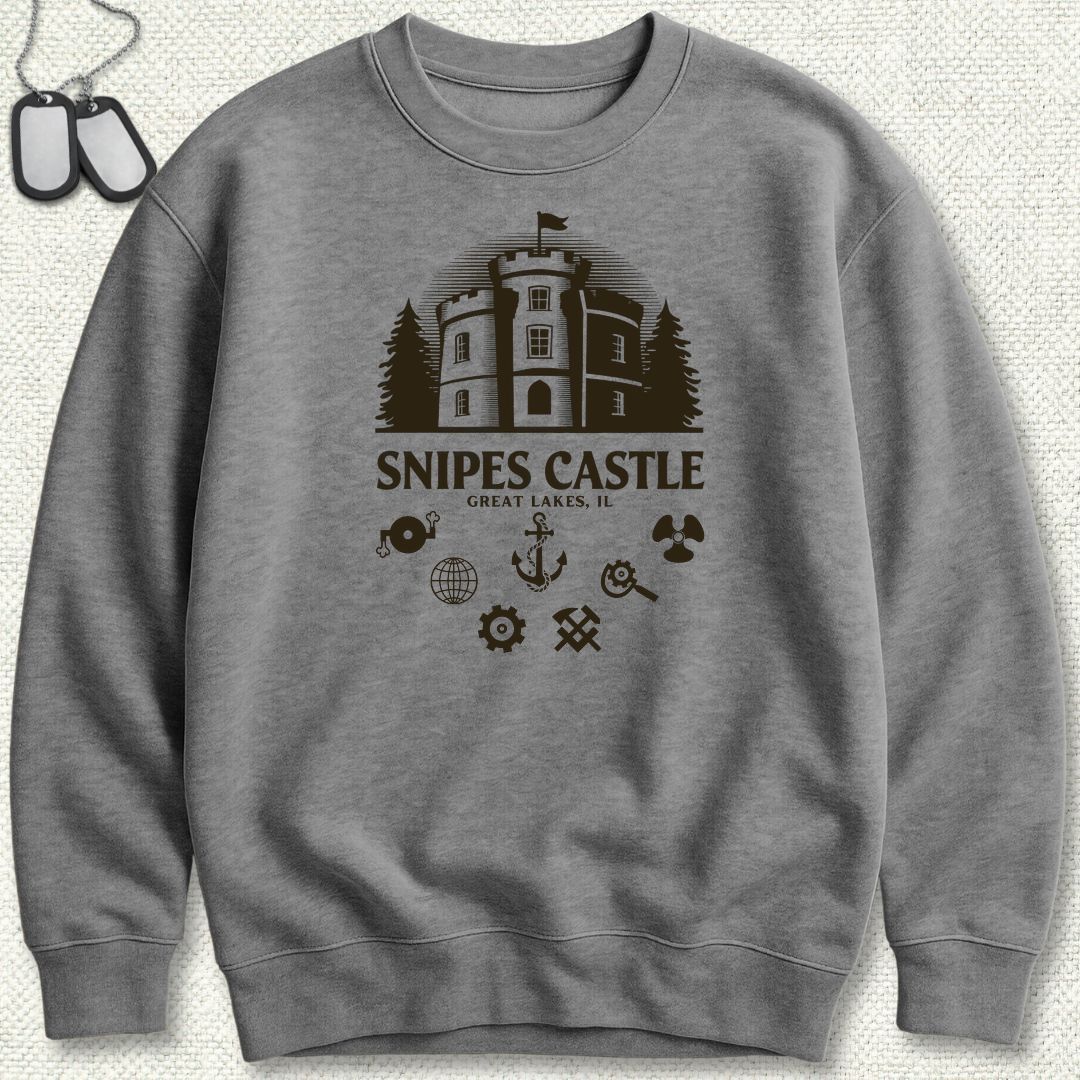 Snipes Castle Sweatshirt - Graphite Heather