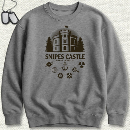 Snipes Castle Sweatshirt - Graphite Heather