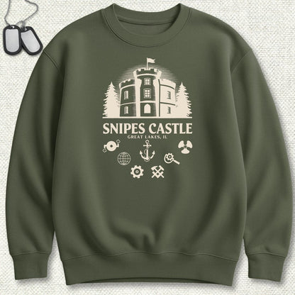 Snipes Castle Sweatshirt - Military Green