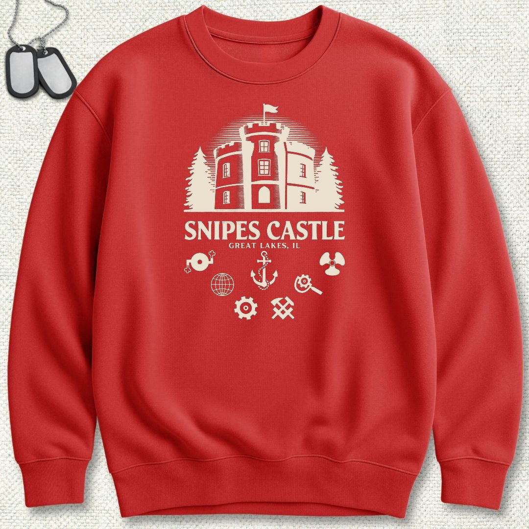 Snipes Castle Sweatshirt - Red
