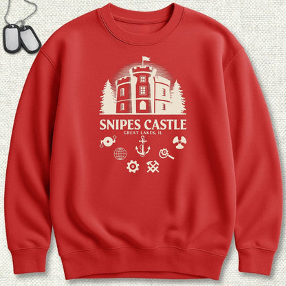 Snipes Castle Sweatshirt - Red