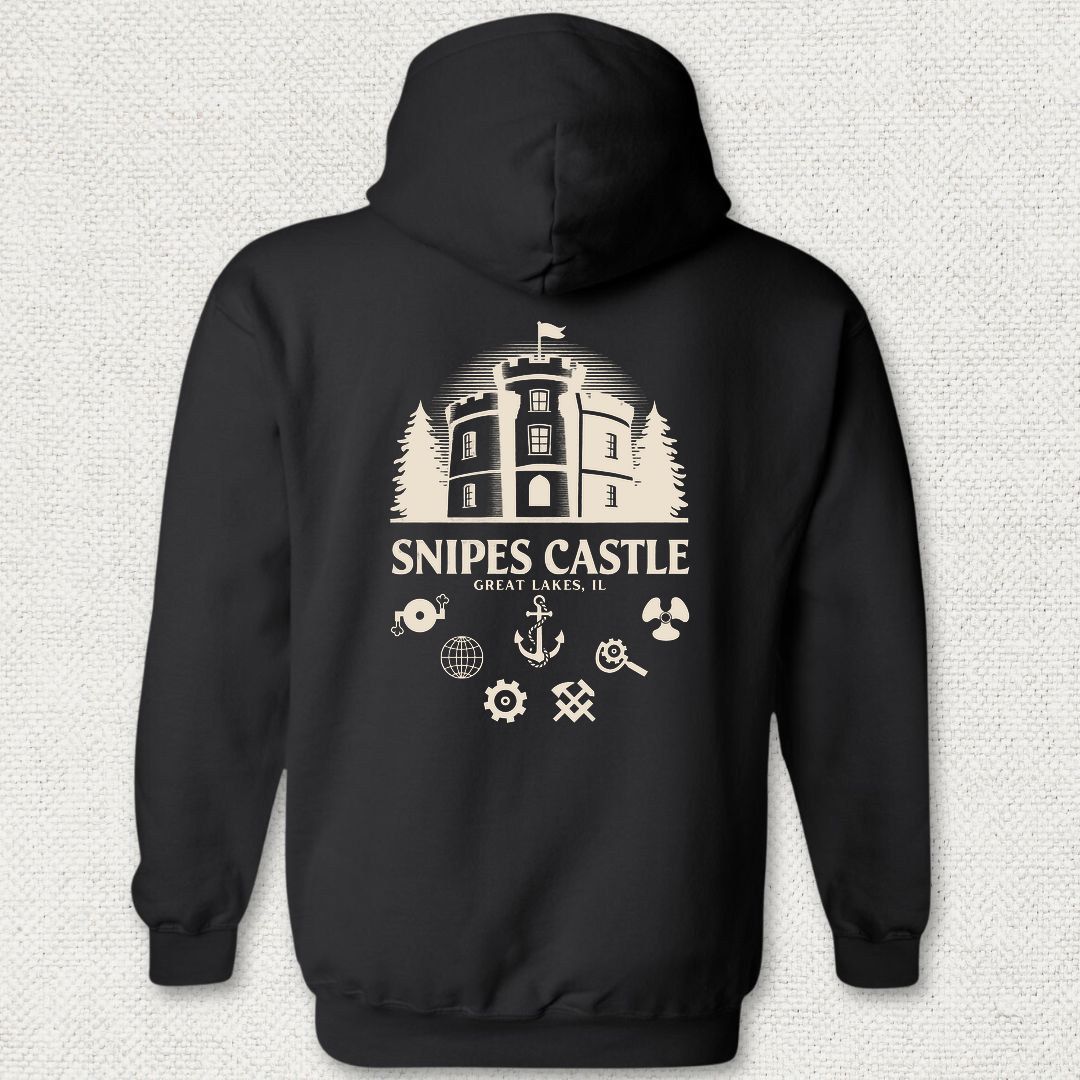 Snipes Castle Hoodie - Black