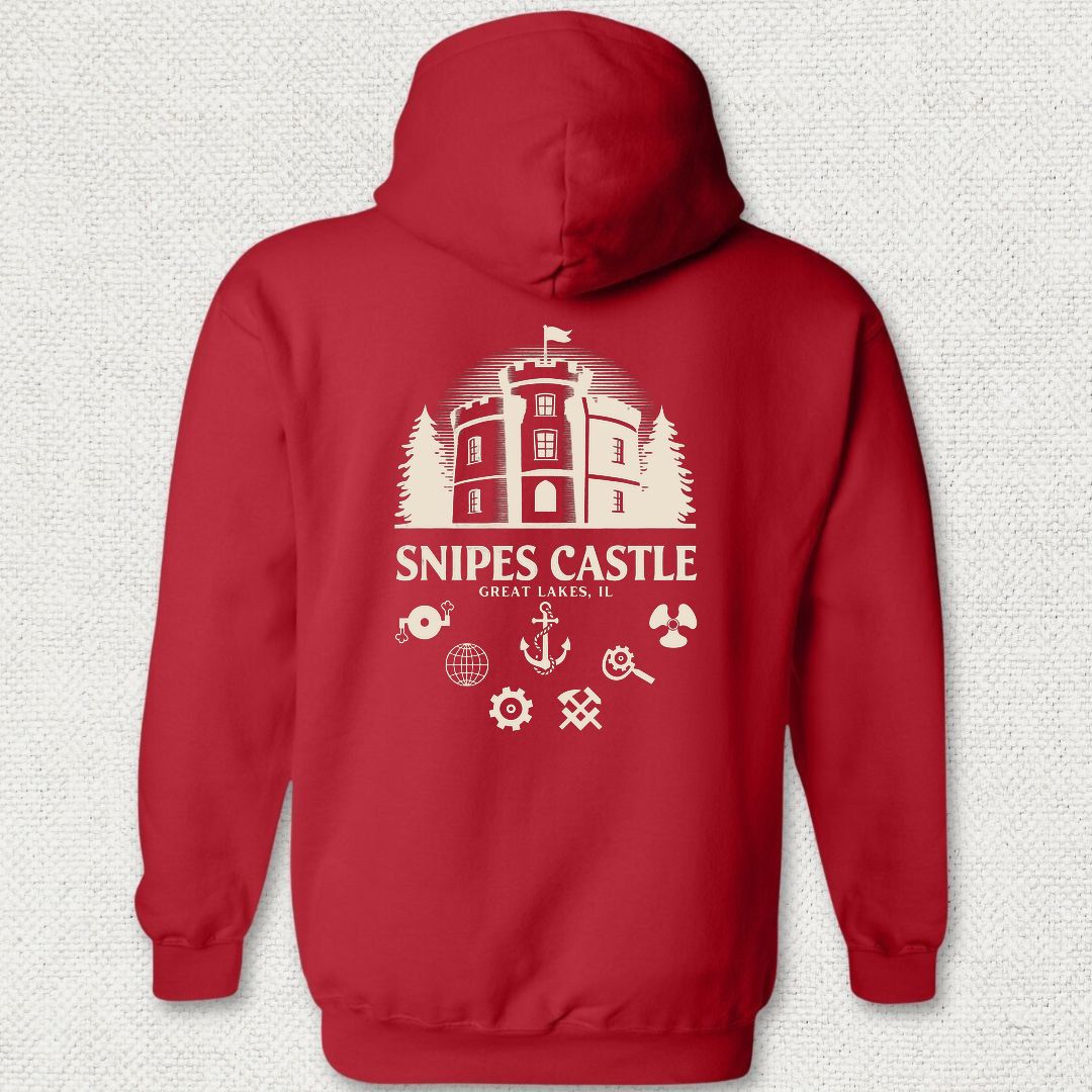 Snipes Castle Hoodie - Red