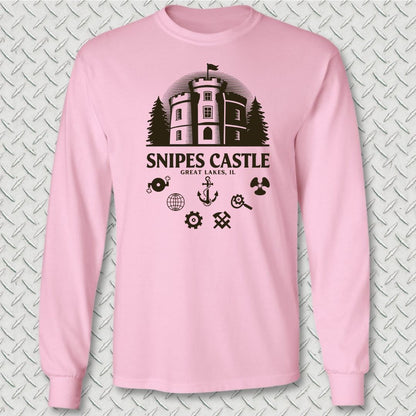 Snipes Castle Long Sleeve Tee - Pink