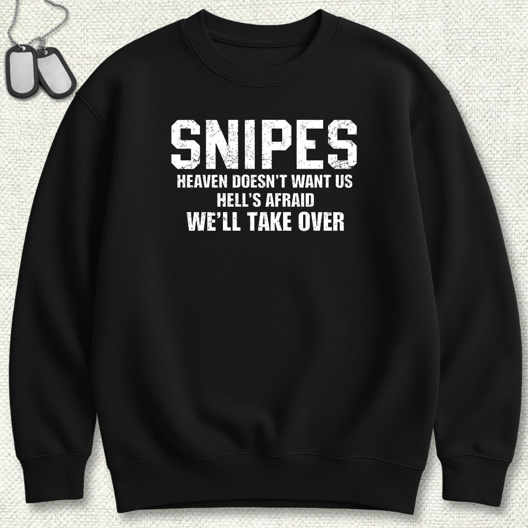 Snipes - Hell's Afraid Sweatshirt - Black